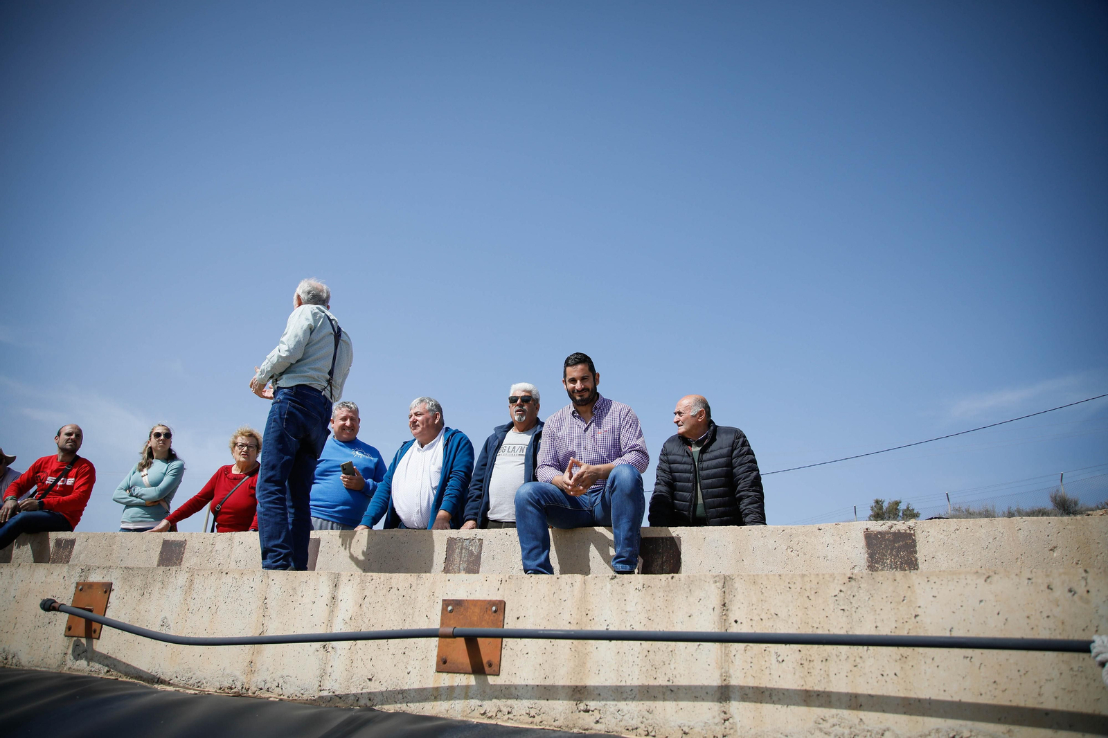 CUCN visita la desaladora de Carboneras y las balsas de Níjar