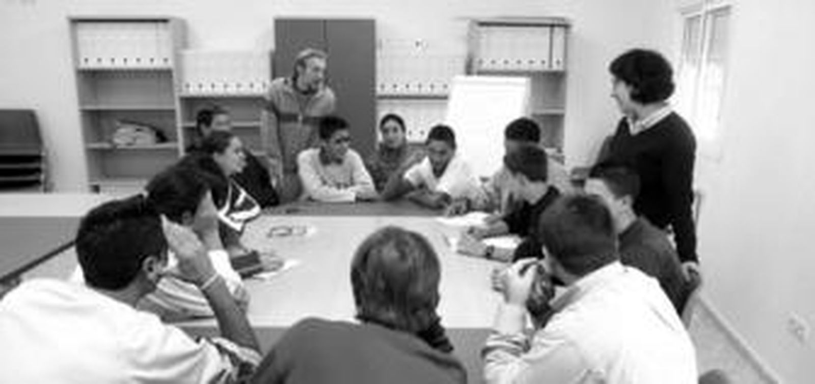 En la imagen, el centro de protección de menores gestionado por la ONG 'Paz y bien' de la localidad onubense de Corteconcepción.