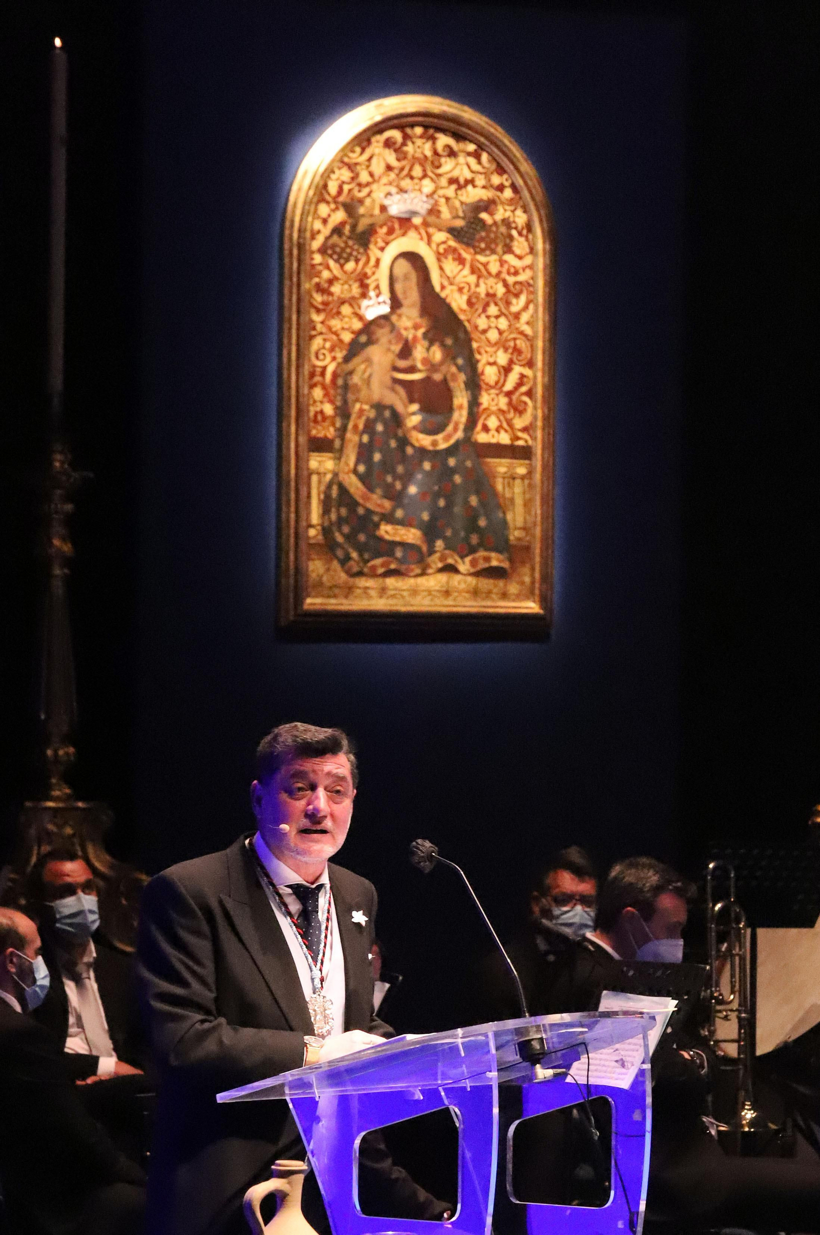 Imágenes del Pregón de la Semana Santa de Huelva 2021 de Eduardo Sugrañes