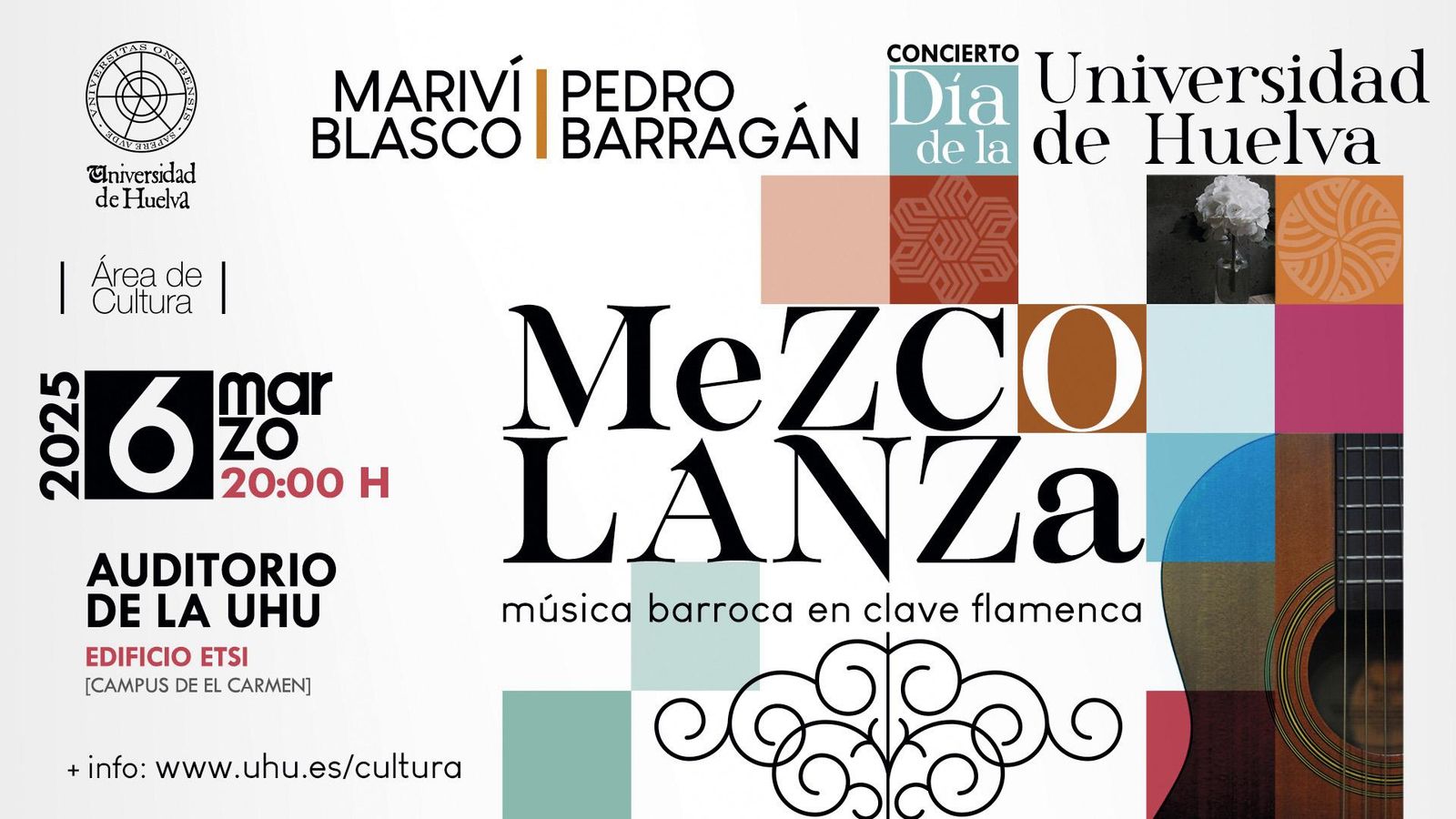 Cartel anunciador del primero de los dos conciertos.