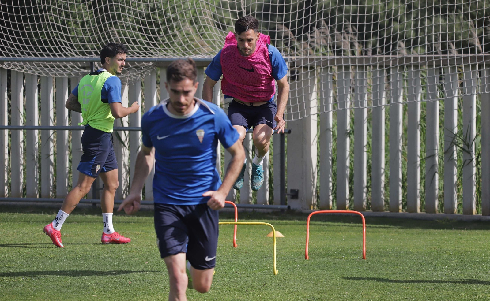 Las fotos del primer entrenamiento del Algeciras para el partido contra el Alcorcón