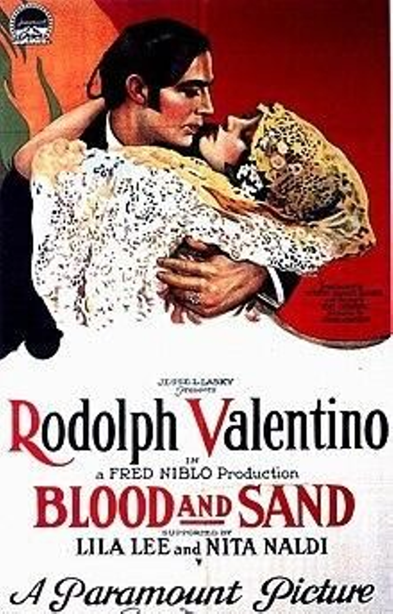 Rodolfo Valentino protagonizó una de las primeras versiones de 'Sangre y Arena'