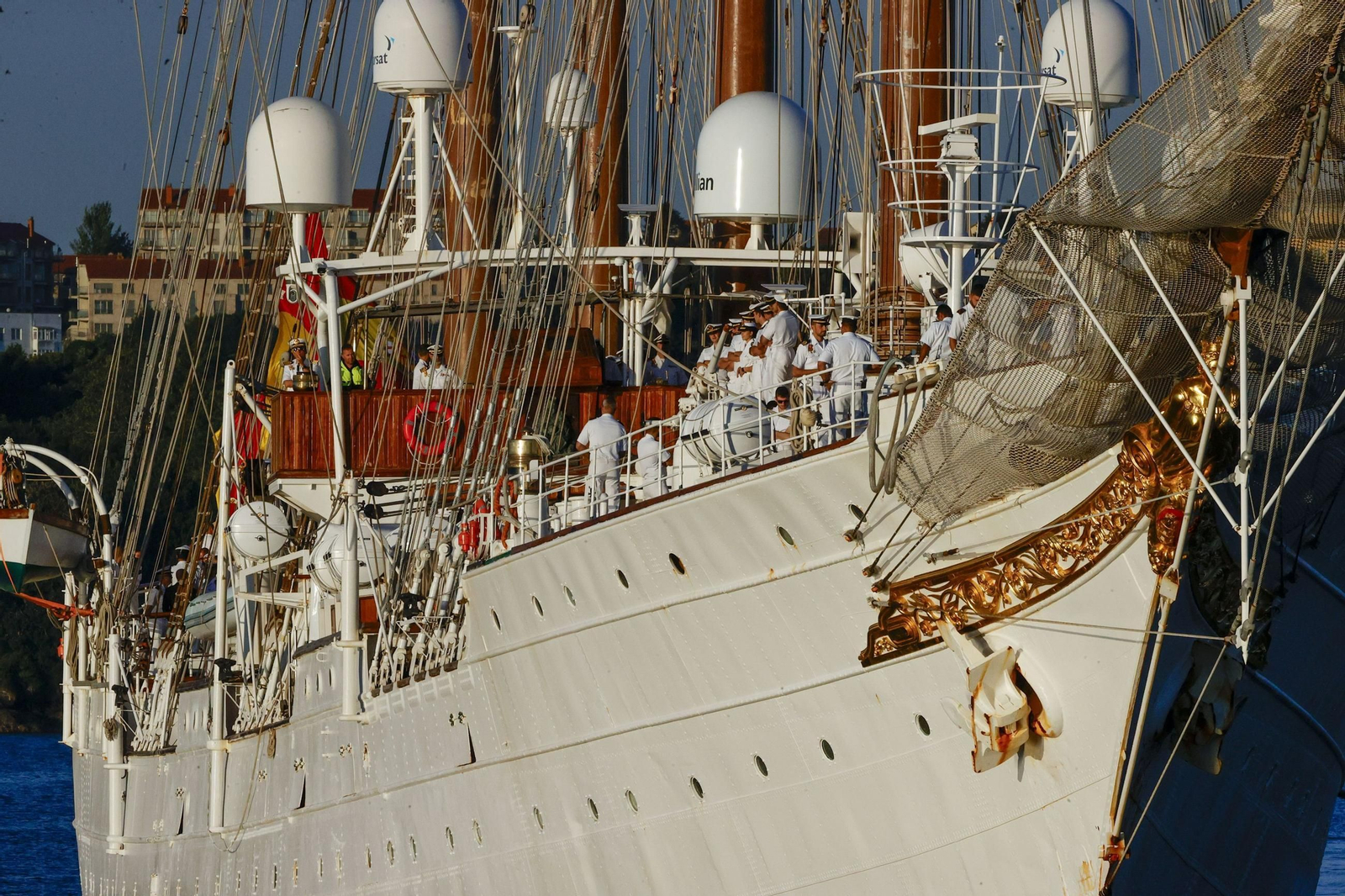 Así terminó el crucero de instrucción de la princesa Leonor en el 'Juan Sebastián de Elcano'