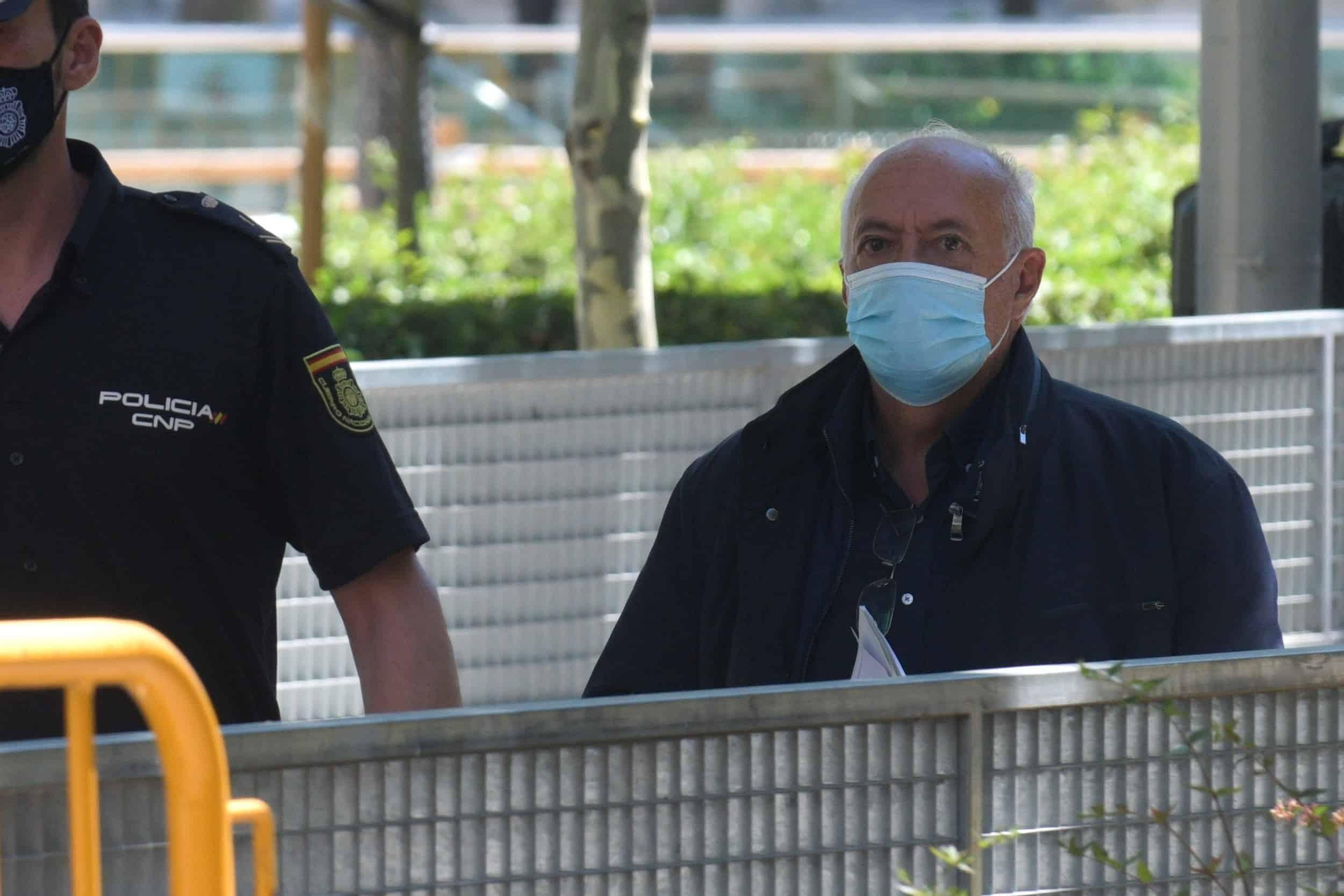 José Luis Moreno, tras su detención.