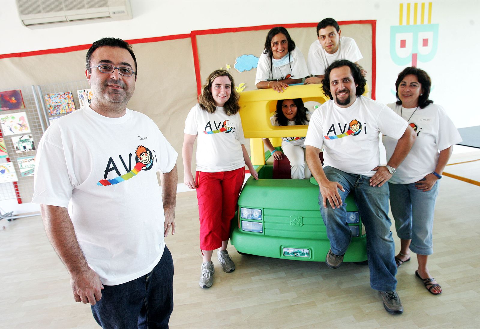 Voluntarios de AVOI en una imagen de archivo.