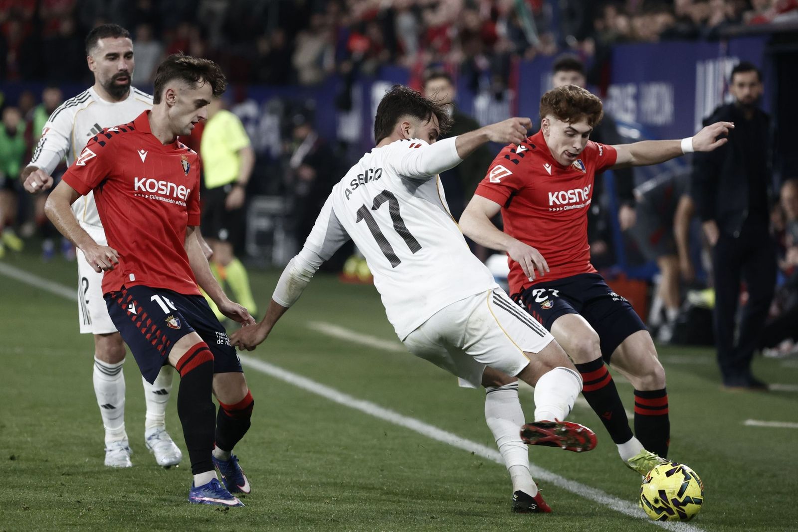 Las fotos de la derrota del Real Madrid contra Osasuna