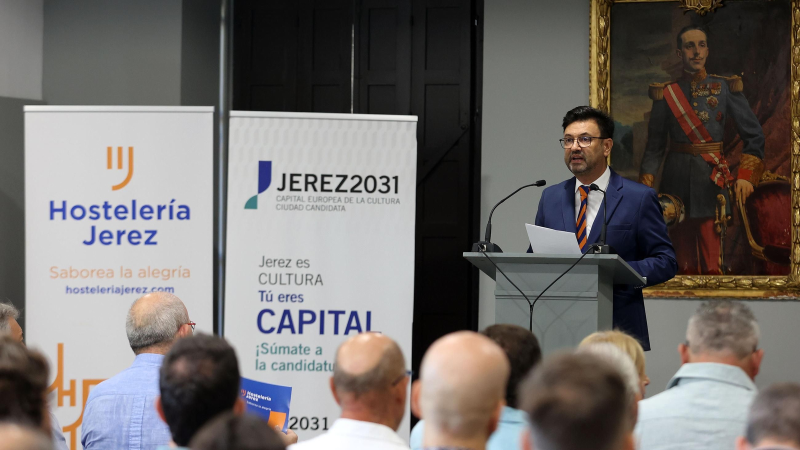 Presentación del nuevo logo de Hostelería Jerez