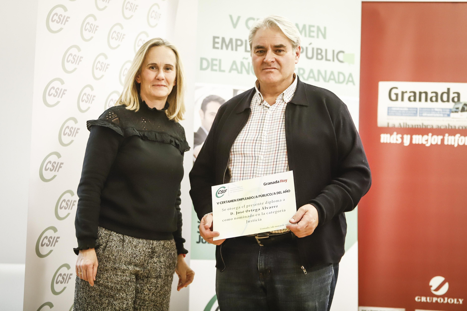 Las imágenes de la entrega de diplomas a los 23 finalistas del V Certamen del Empleado Público del año