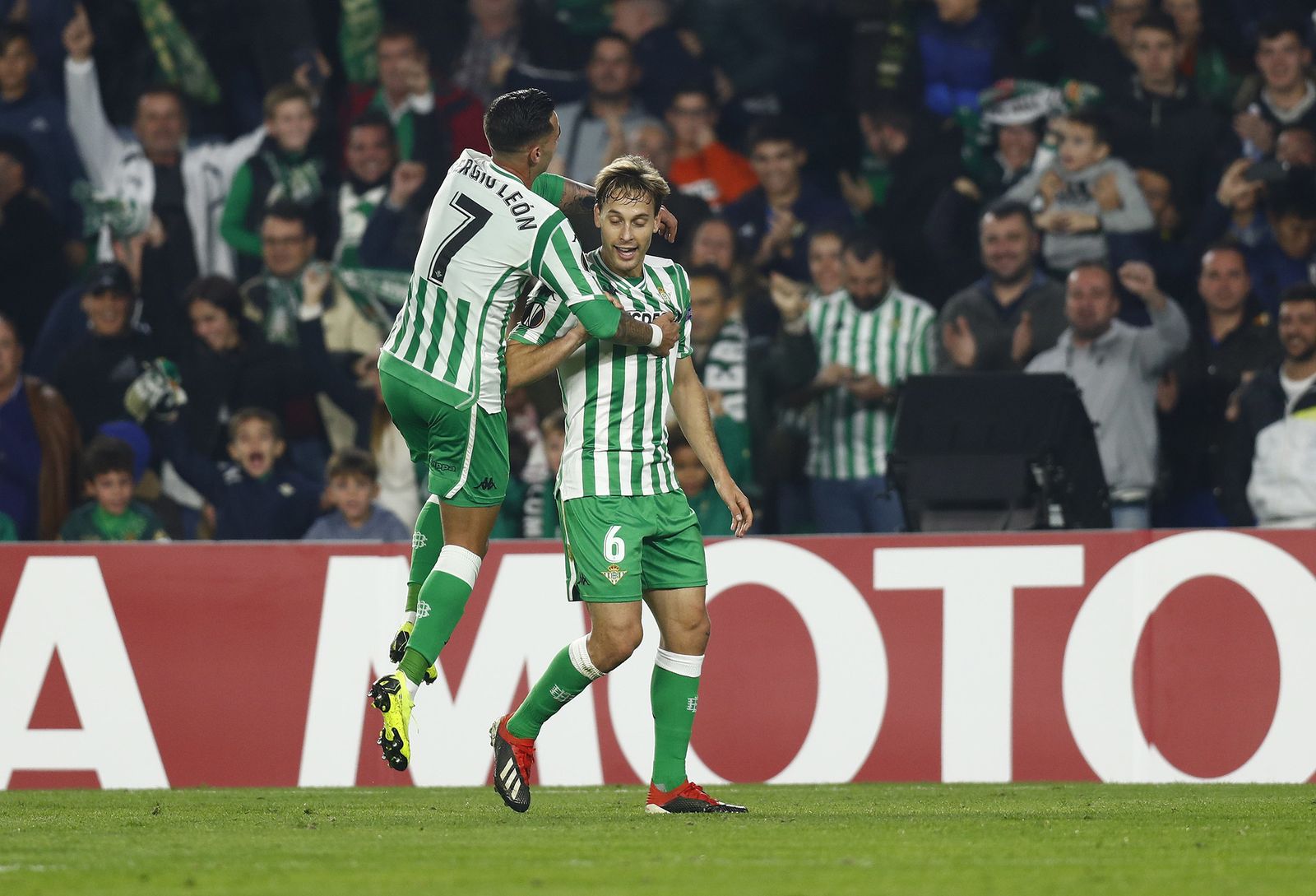 Las imágenes del Betis-Olympiacos