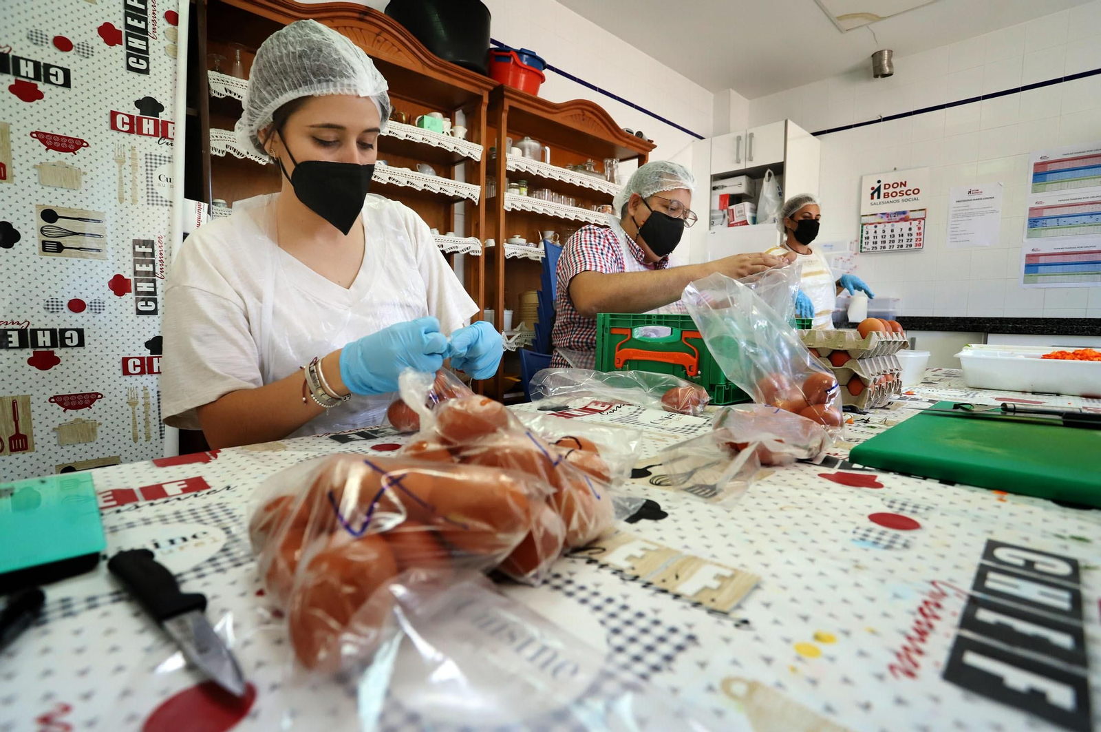 Talleres de la Fundación Don Bosco , en imágenes