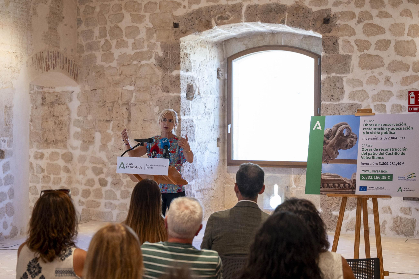 La rehabilitación del Castillo de Vélez Blanco