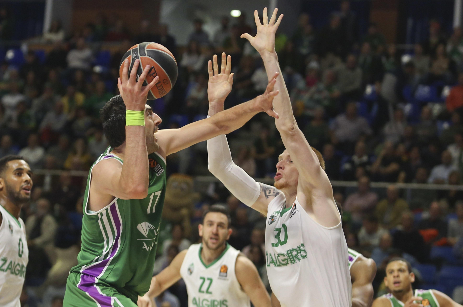Las imágenes del Unicaja-Zalgiris