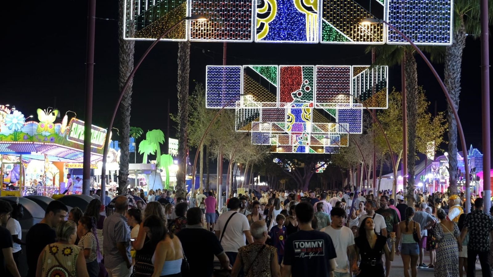 La Feria de Almería se celebra hasta el último domingo de agosto.