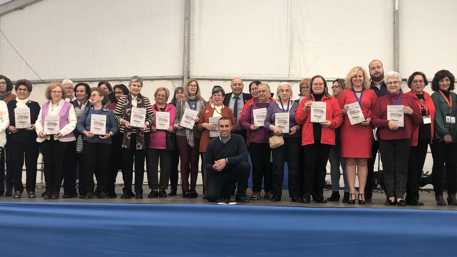 Foto de familia de las participantes