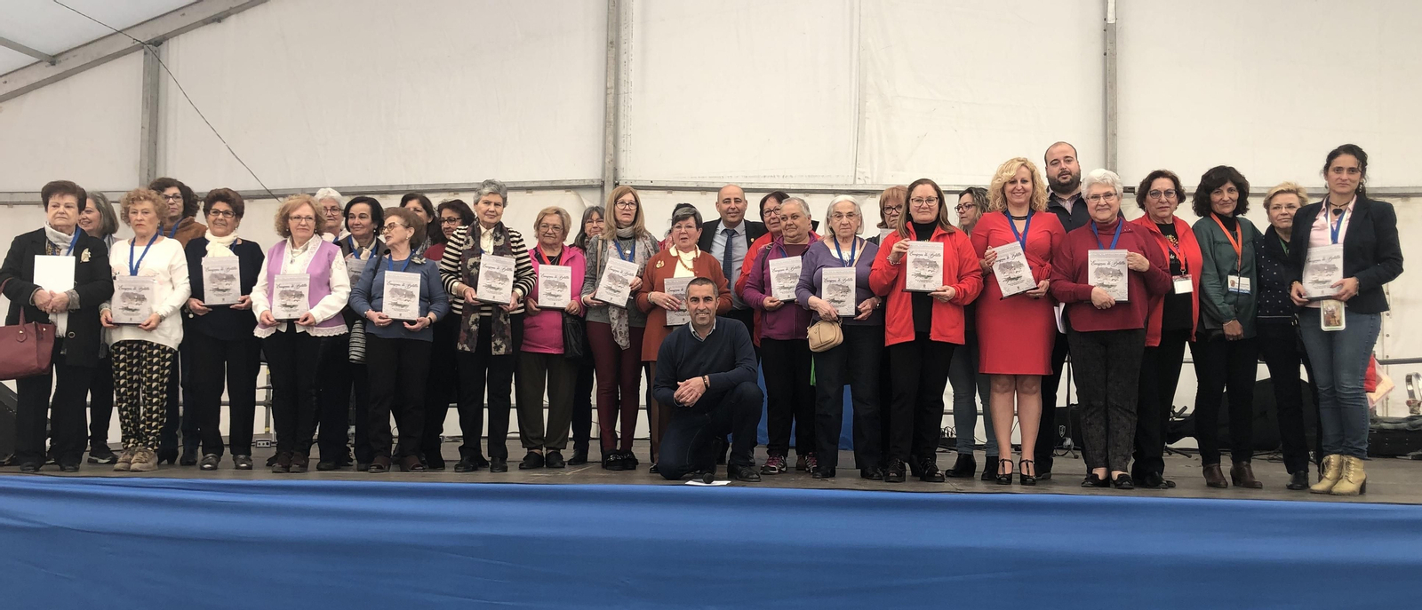 Foto de famillia de las participantes