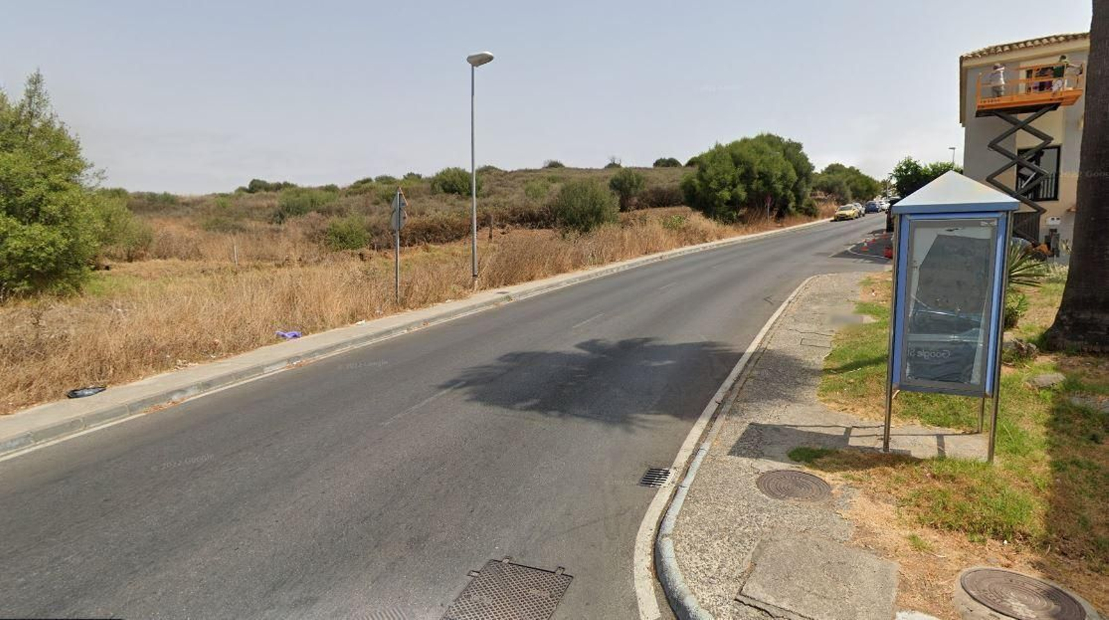 La calle Batel, donde se produjeron los hechos.