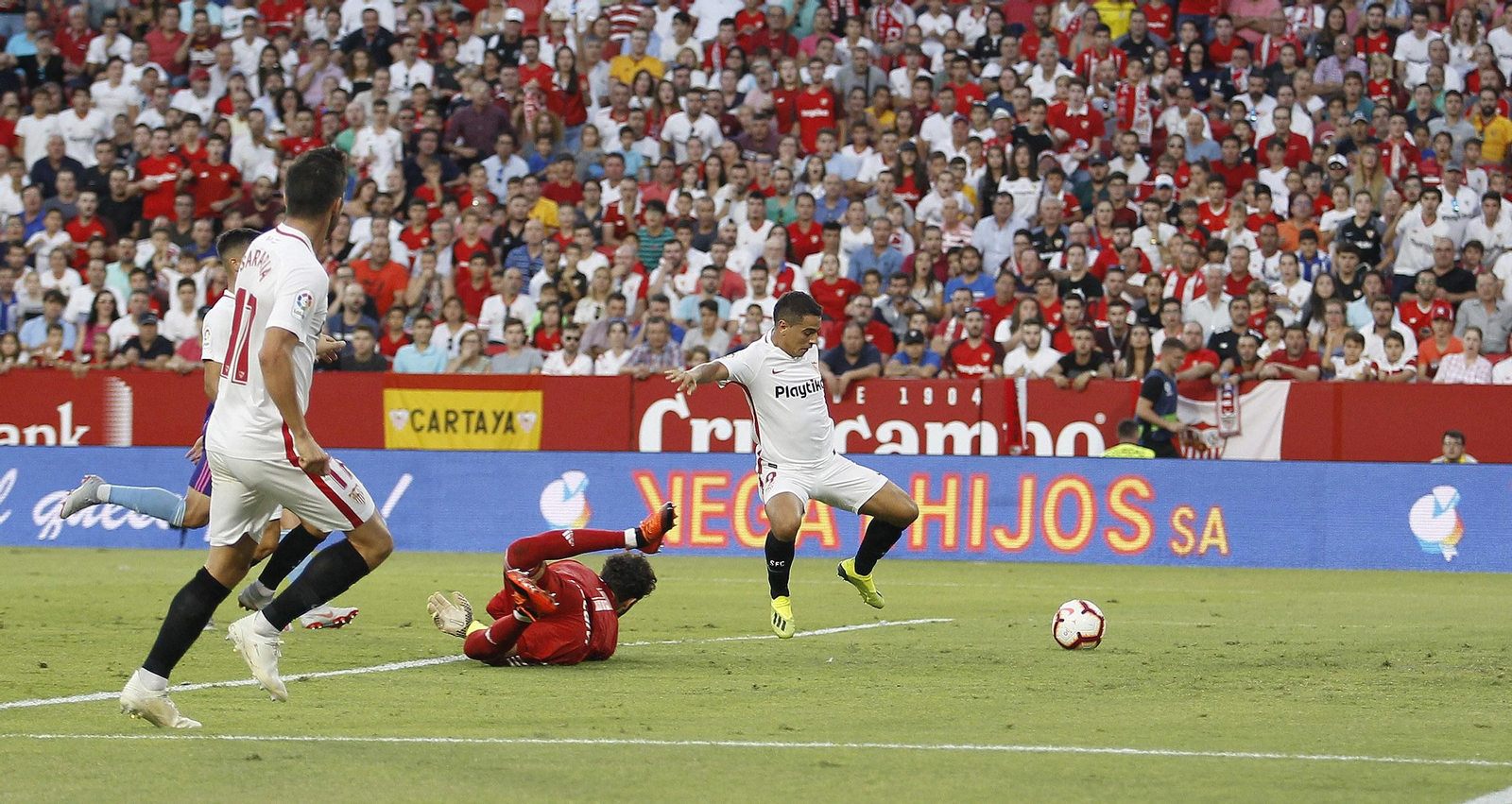 Las imágenes del Sevilla-Celta
