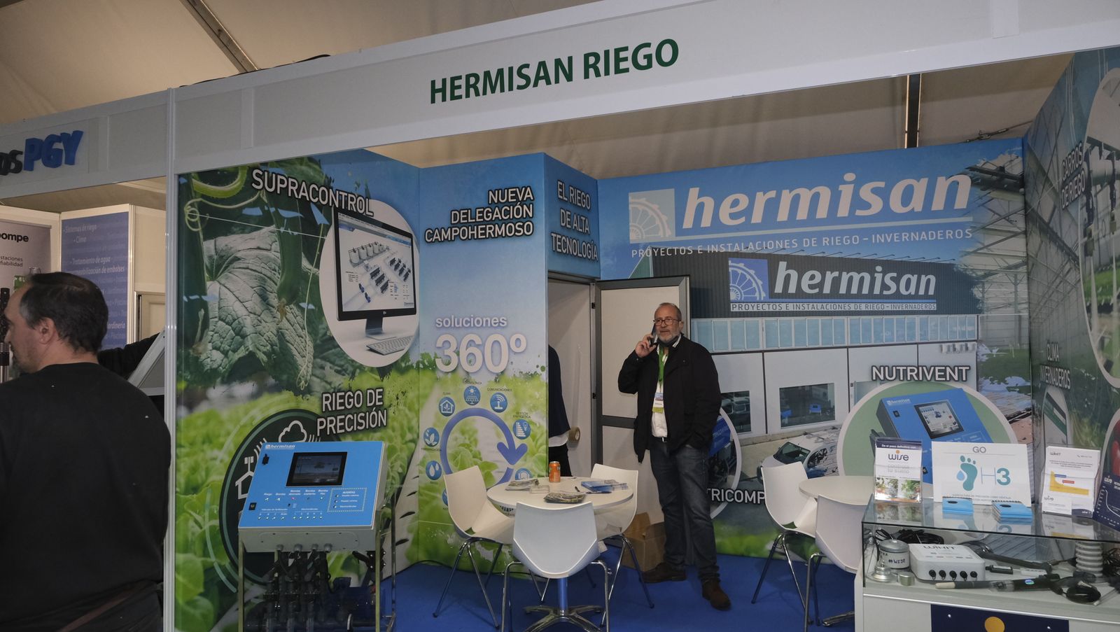 Imágenes del primer día de Expolevante Níjar.