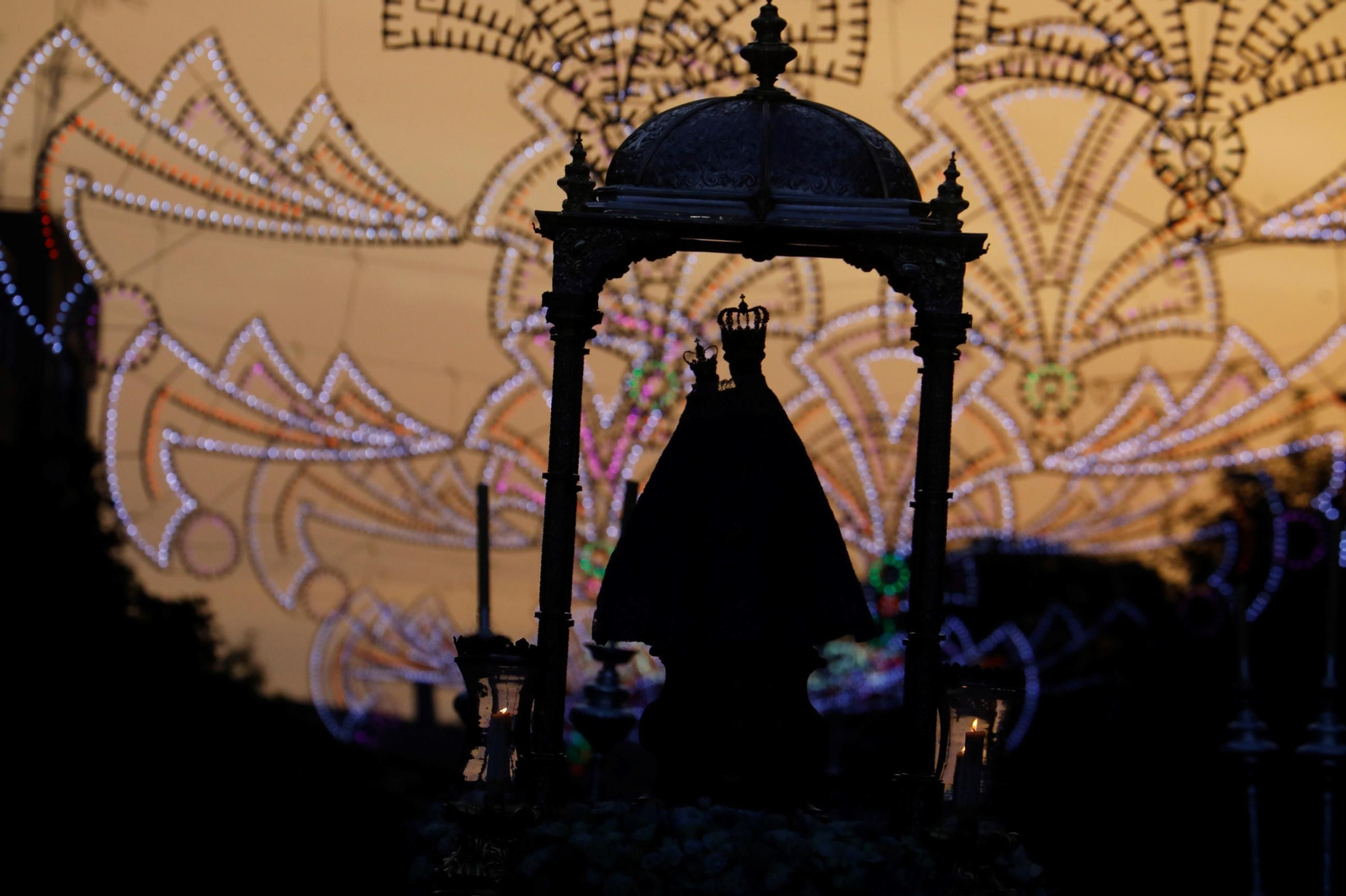 Las imágenes del traslado de la Virgen de la Fuensanta a la Catedral