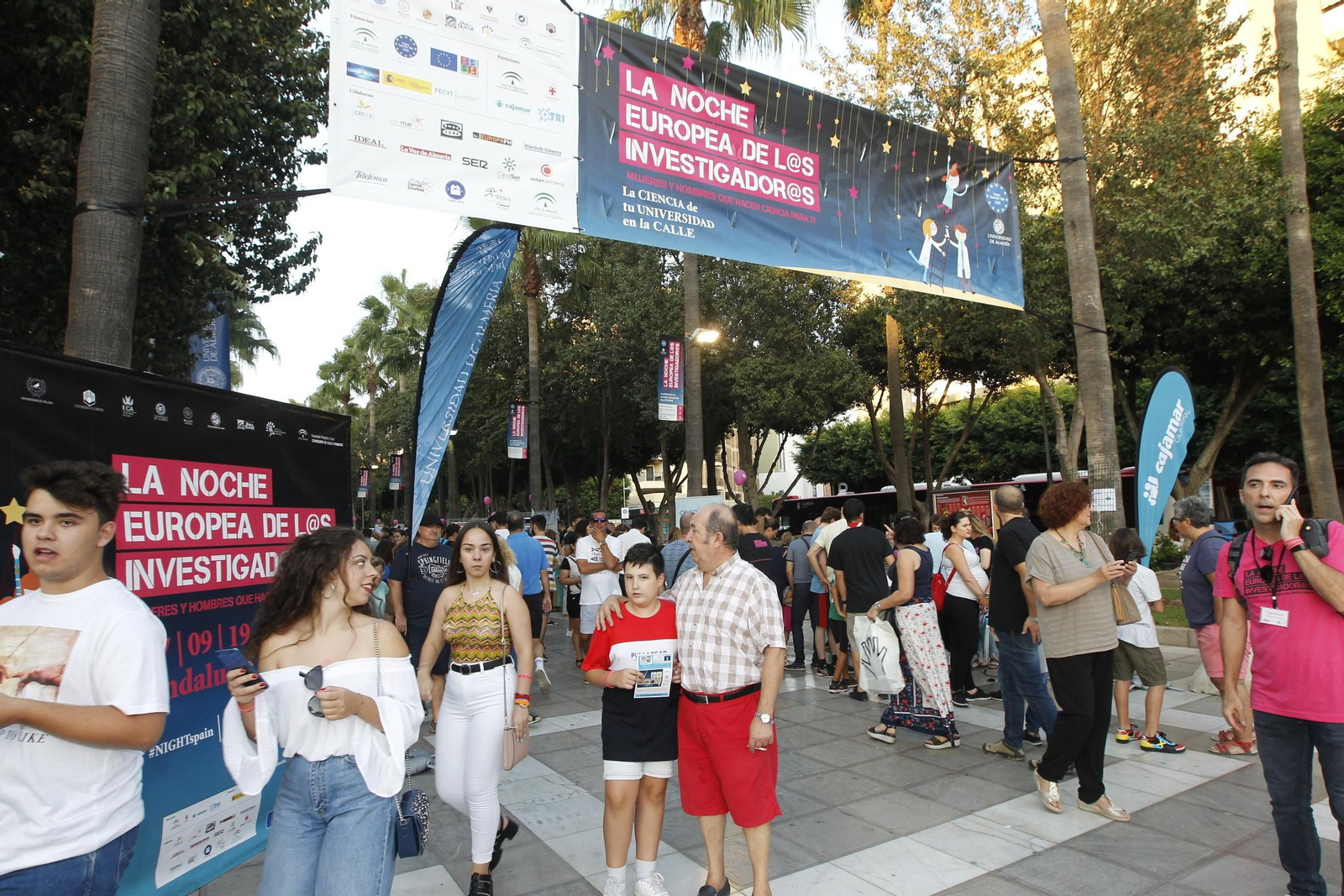 Fotogalería Noche Europea de los Investigadores. Universidad de Almería-UAL