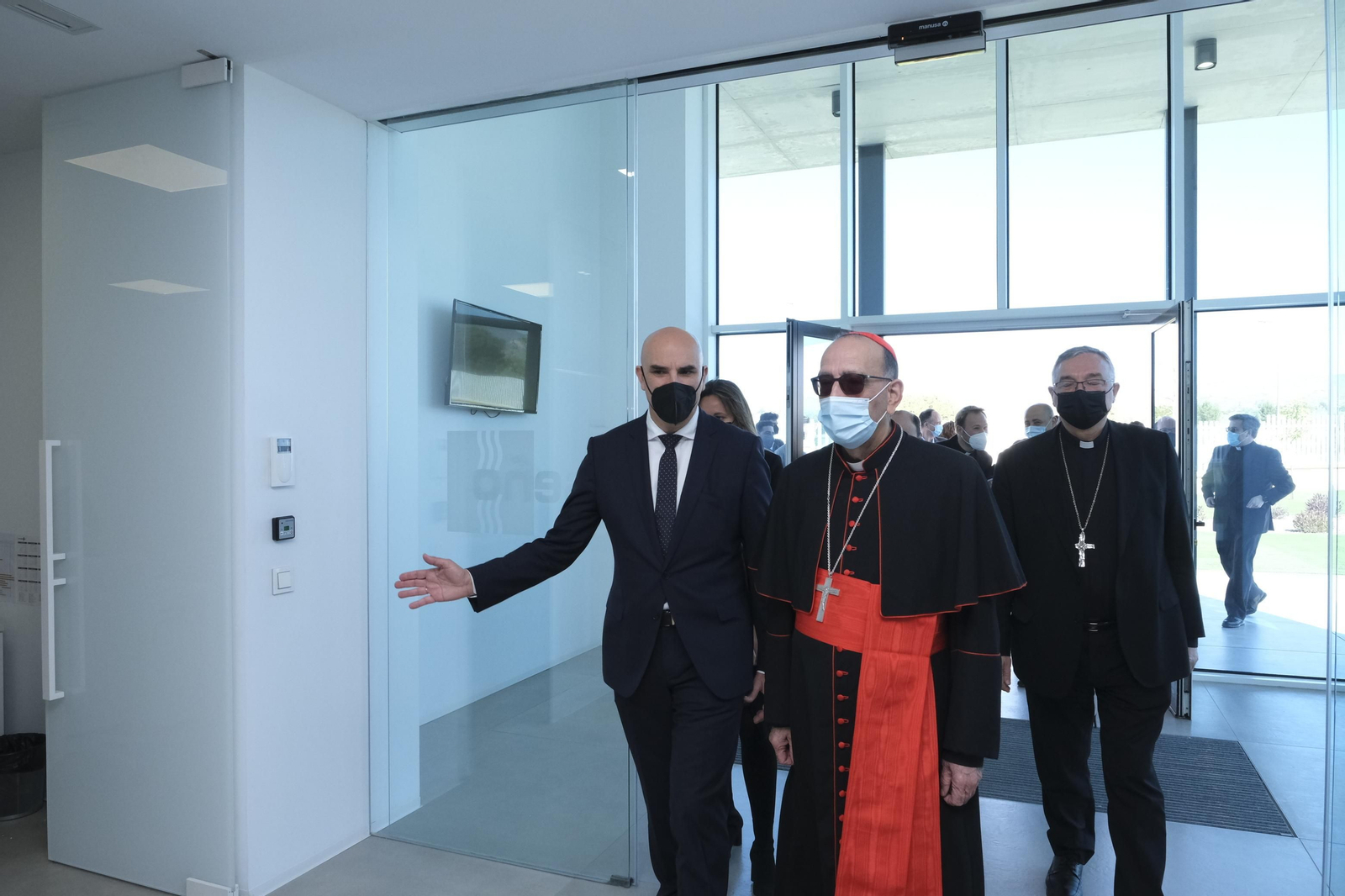 Bendición de las instalaciones de Hydrodiseño, en Huércal Overa (Almería)