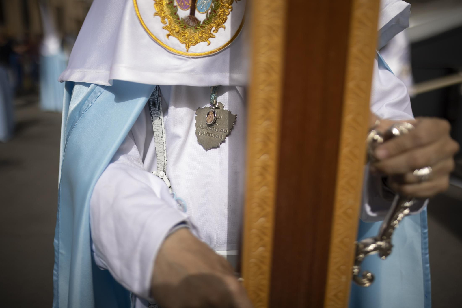 La Hermandad del Resucitado de la Semana Santa de Huelva 2023, en imágenes