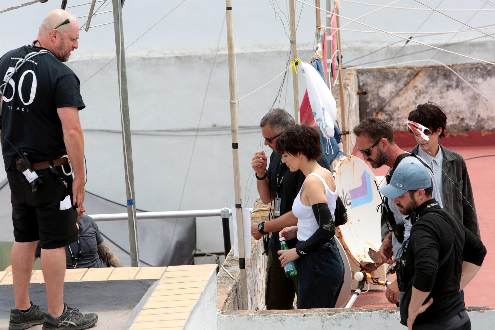 Rodaje de la película  'The Rhythm Section'