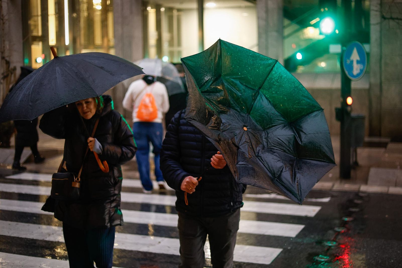 El paso de la borrasca Joseph por la provincia de Granada, en imágenes