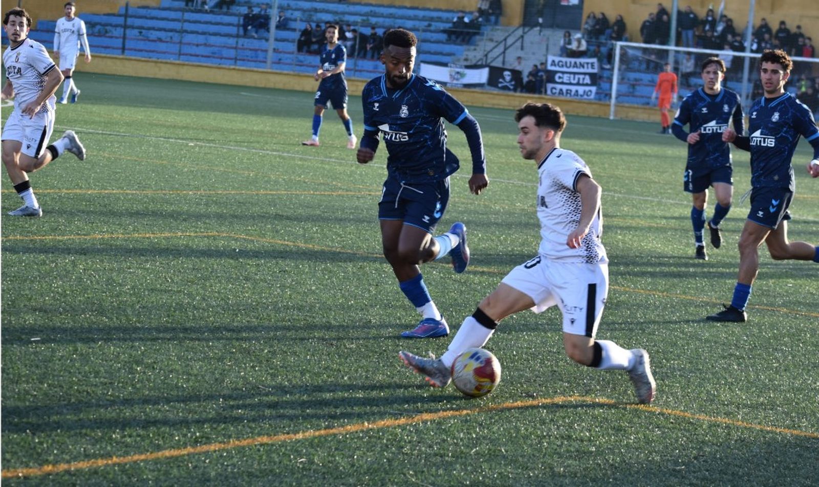 Las fotos de la derrota de la Balona en Ceuta (2-1)