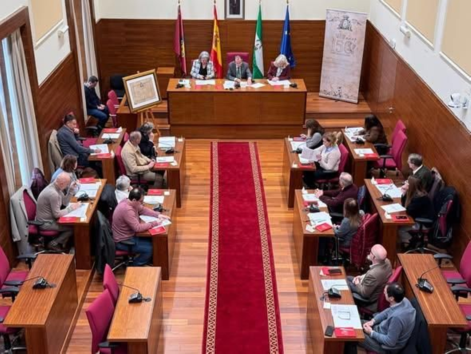 Un momento de la constitución de este organismo.