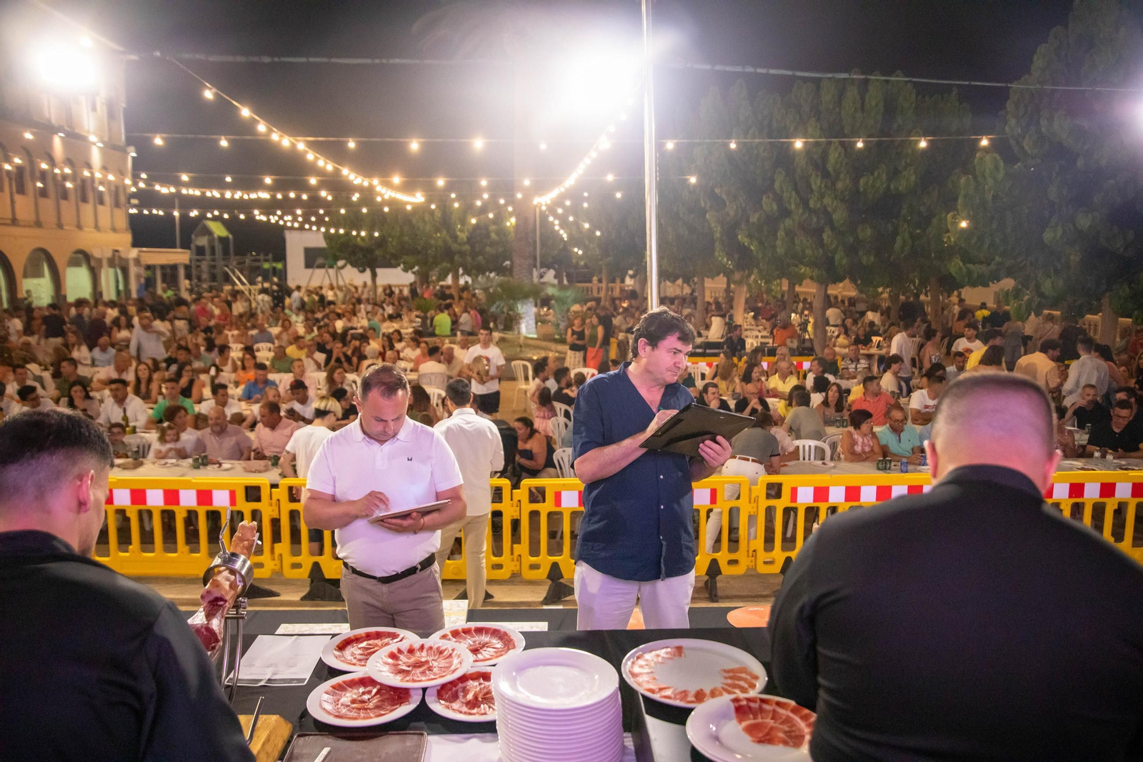 Concurso de cortadores de jamón en Serón, en imágenes