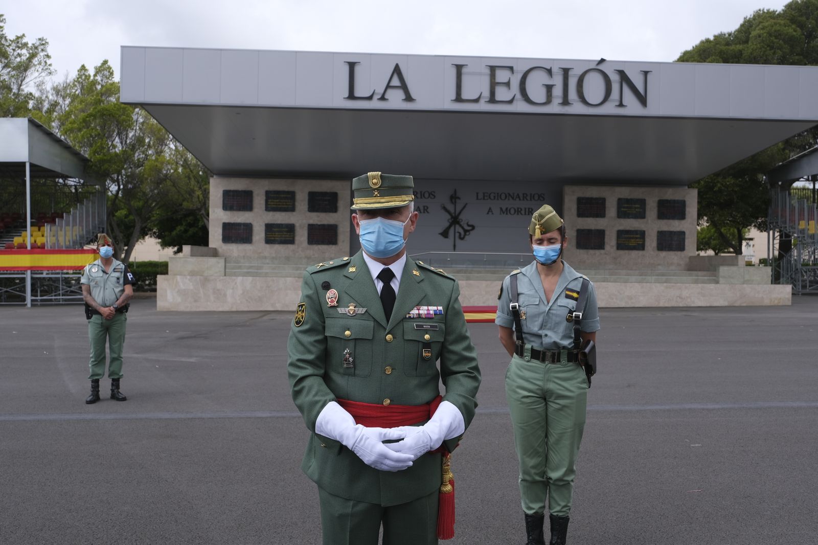 Fotogalería toma de posesión del General Melchor Marín Elvira. La Legión. Almería