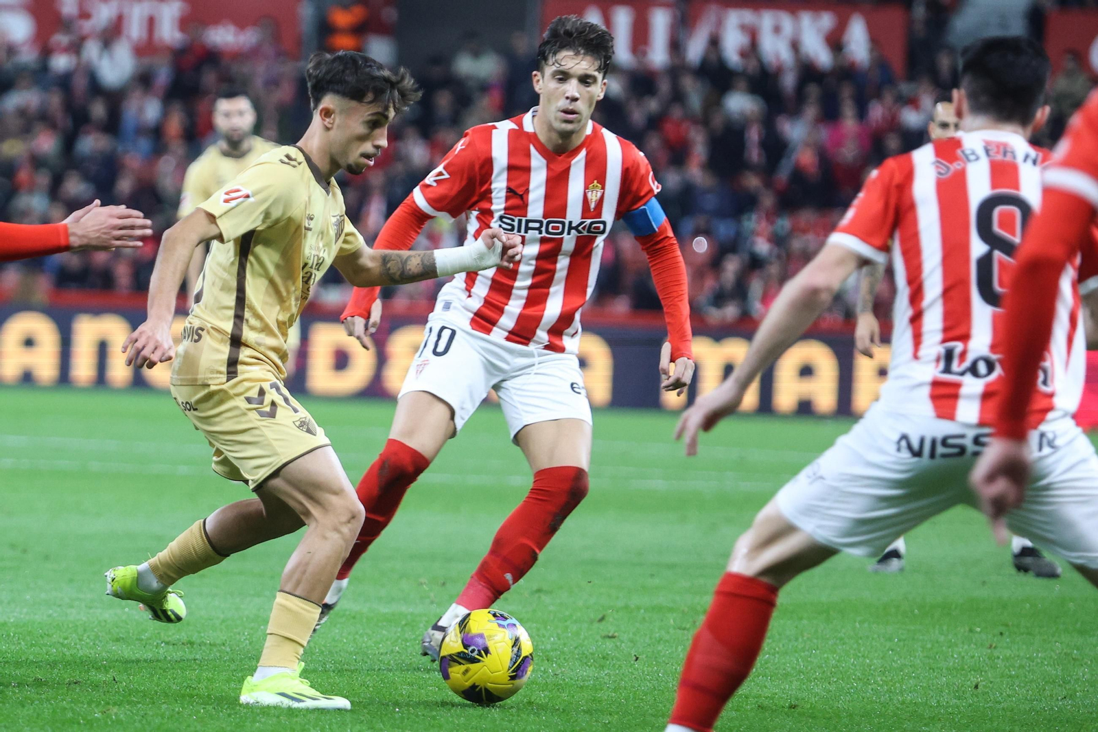Las fotos del Sporting de Gijón - Málaga CF