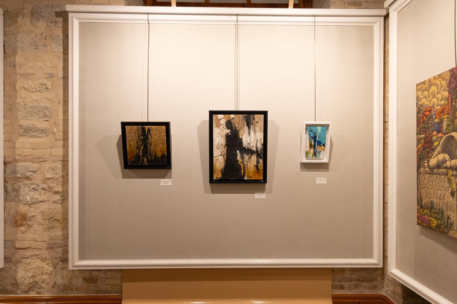 La exposición cuenta con obras de grandes firmas de artistas jienenses.