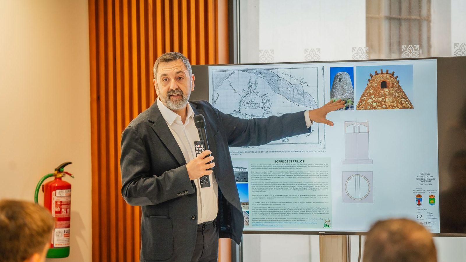 El proyecto está financiado a partes iguales por los Consistorios roquetero y ejidense. El proyecto está financiado a partes iguales por los Consistorios roquetero y ejidense.