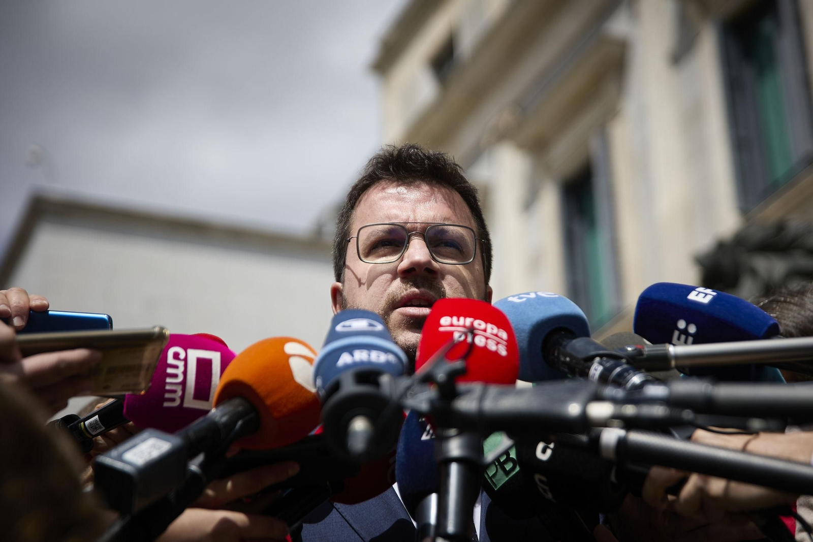 El presidente catalán, Pere Aragonès