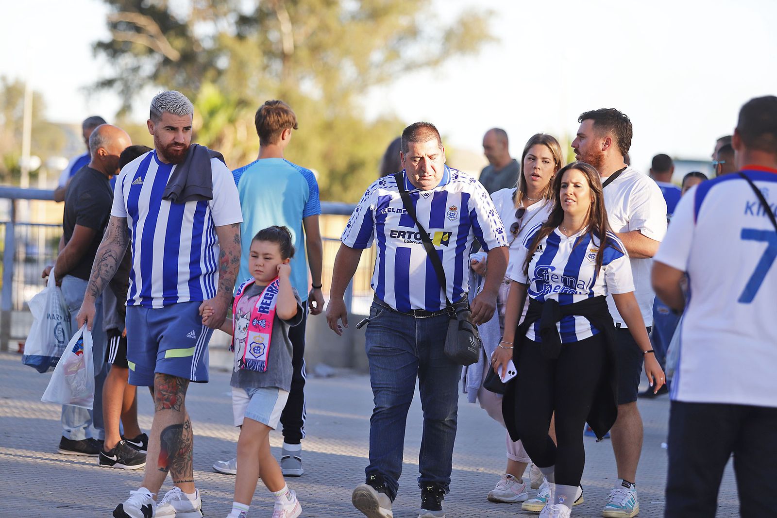 Imágenes del ambiente en el encuentro entre el Recreativo de Huelva y el CD Castellón