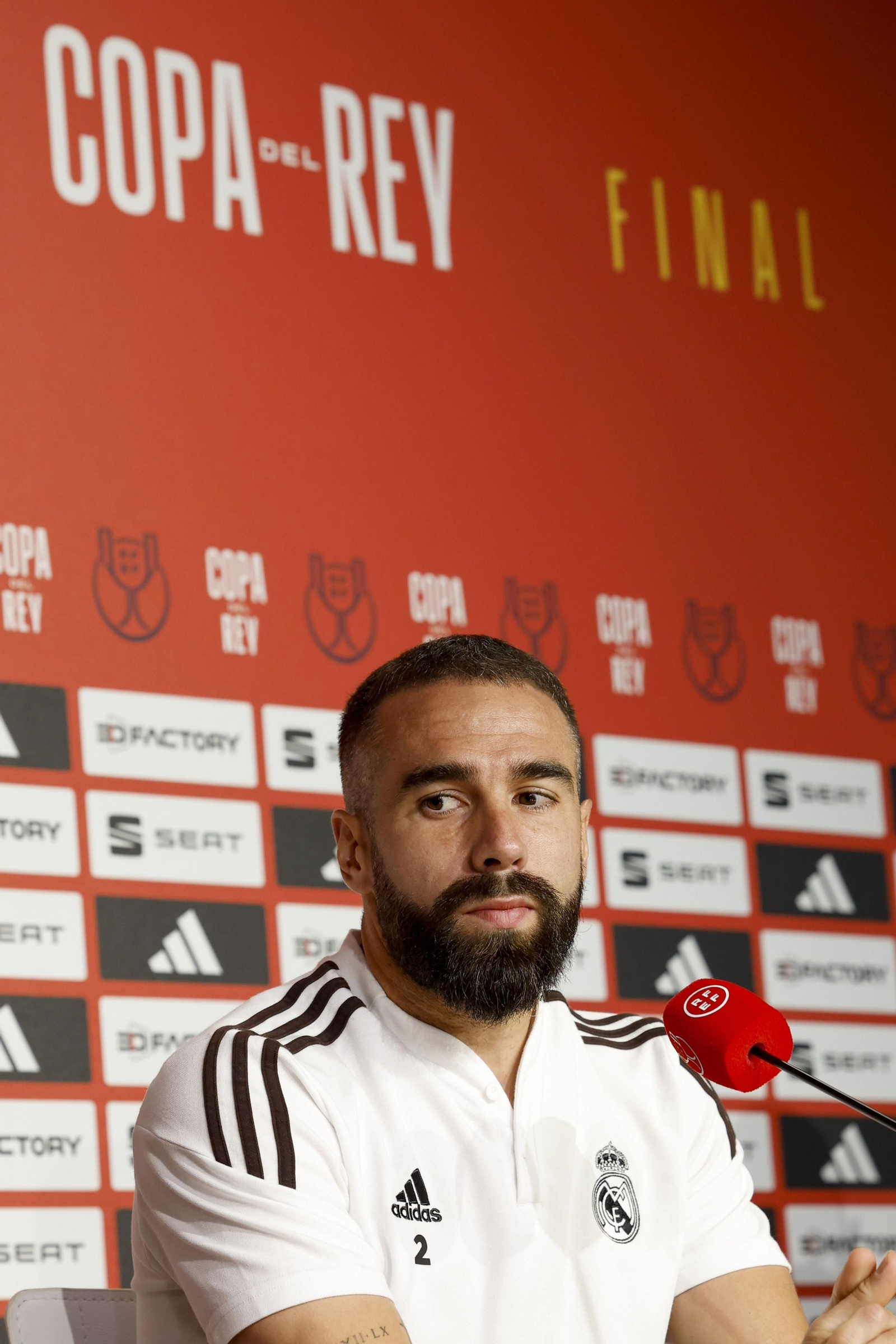 Las fotos de Real Madrid y Osasuna para la final de la Copa en Sevilla