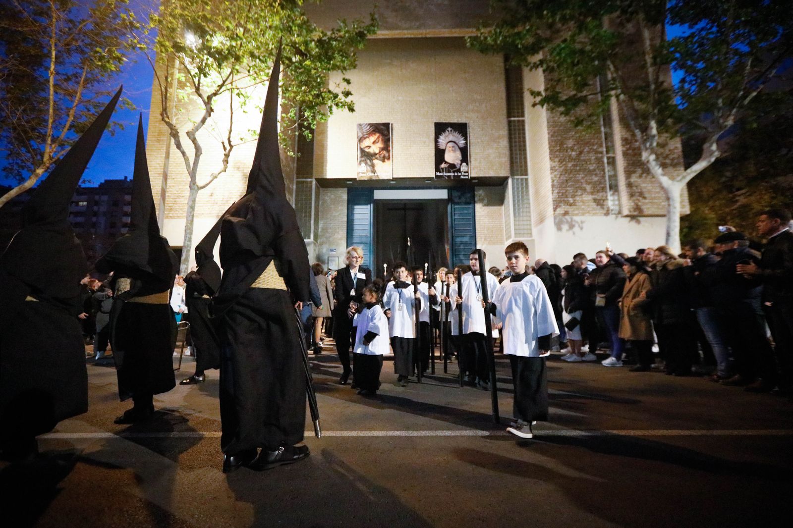 La procesión de La Caridad de Almería, en imágenes