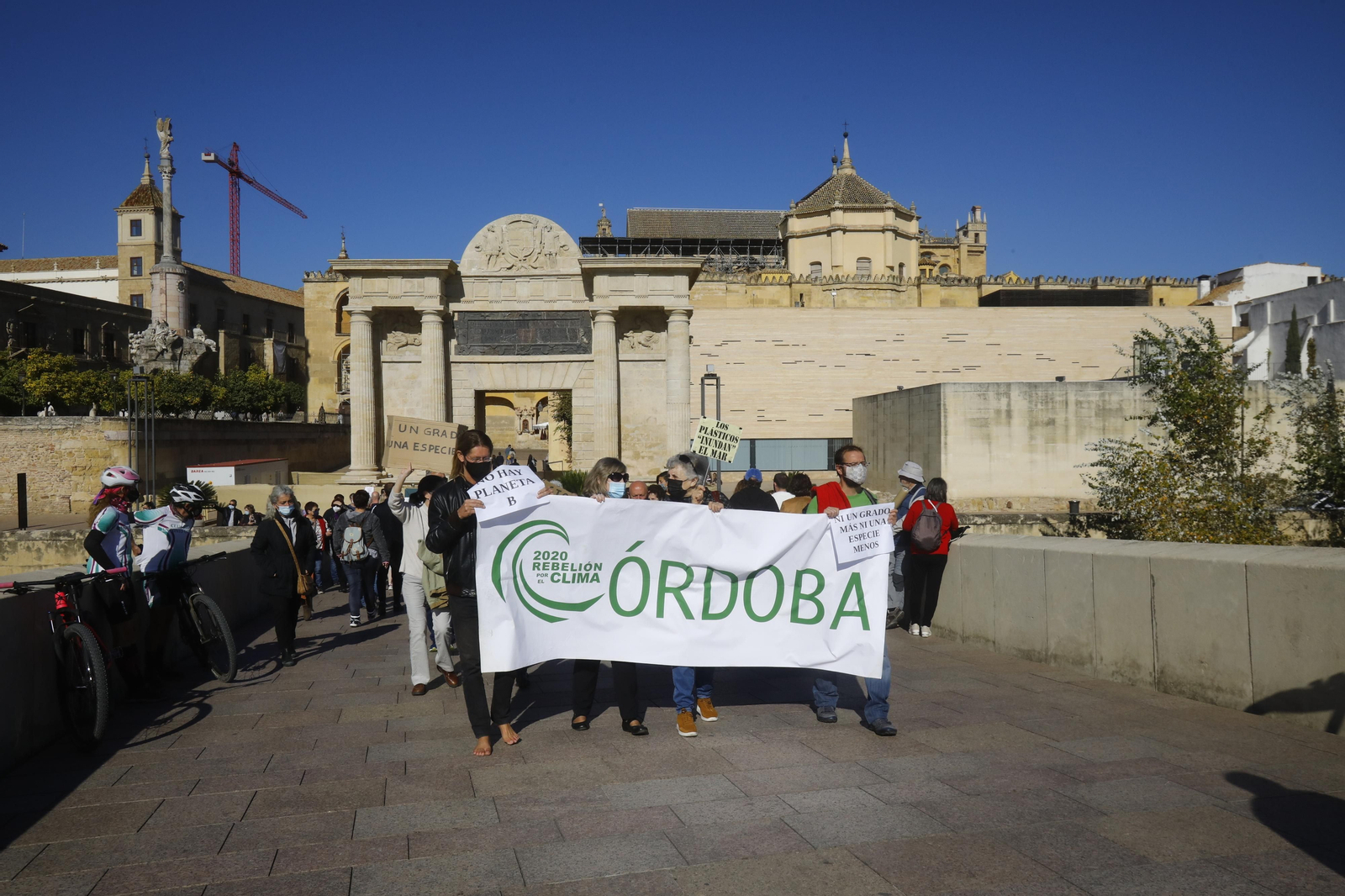 Así ha sido la manifestación por el clima en Córdoba