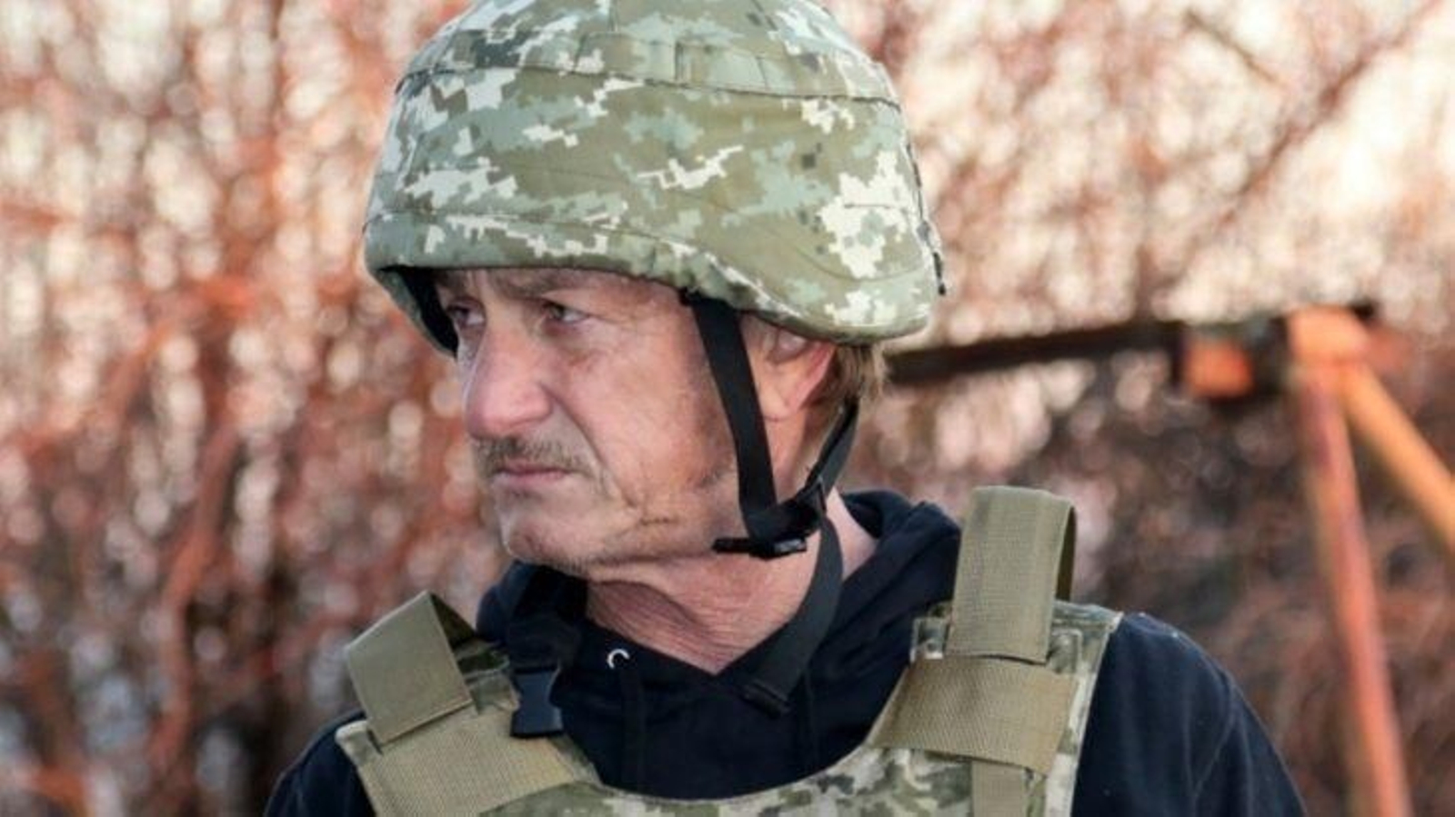 Sean Penn, viaja a Ucrania para rodar un documental sobre la invasión rusa