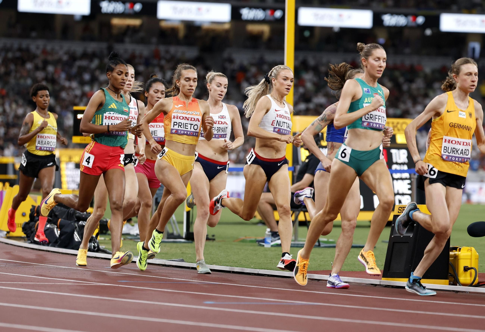 Las fotos del prometedor triunfo de Attaoui y del resto de la jornada del Mundial de Atletismo