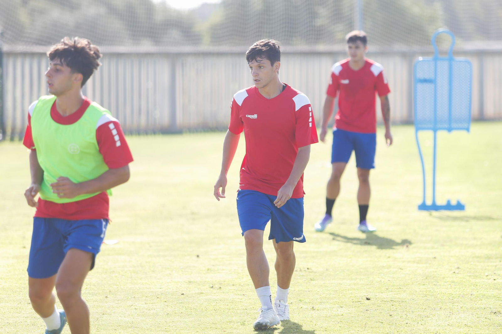 Las fotos del entrenamiento de pretemporada del Algeciras en La Menacha
