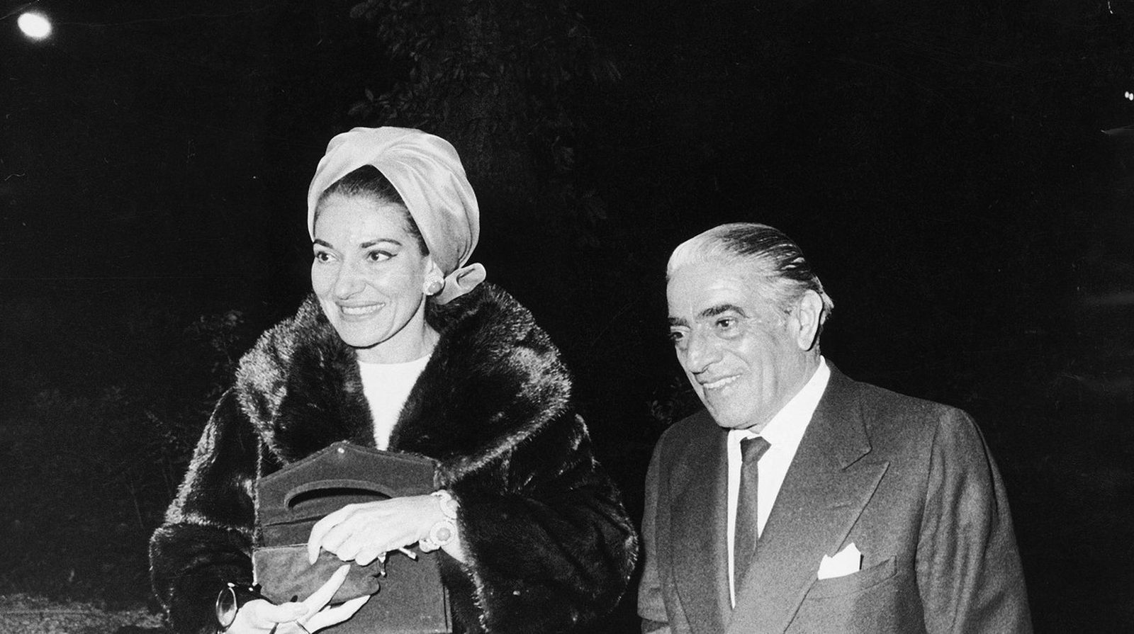 Una de las últimas fotos de Maria Callas junto a Onassis