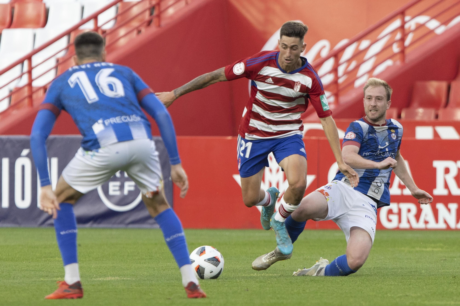 Las mejores imágenes del Recreativo Granada - Real Avilés