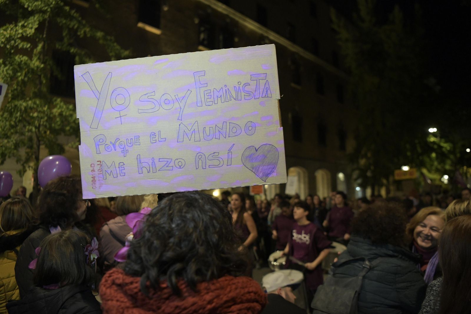 La manifestación del 25-N en Granada, en imágenes