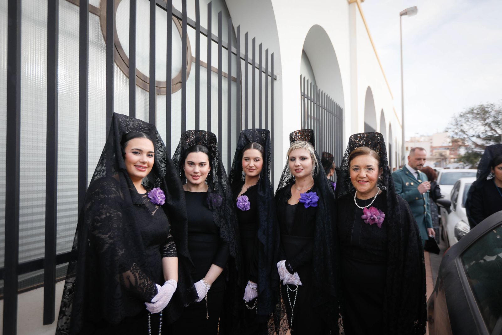 La procesión del Encuentro, en imágenes