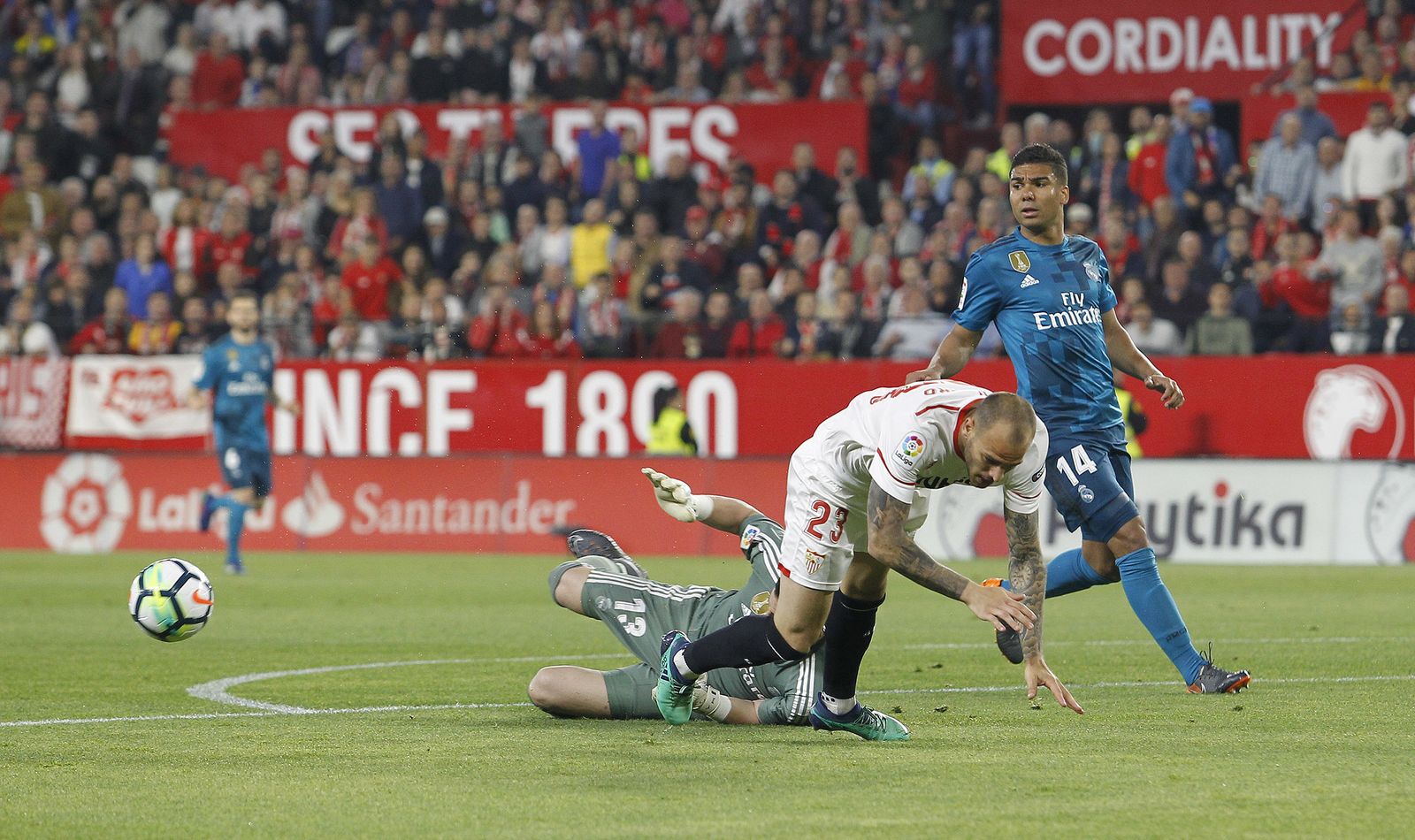 Las imágenes del Sevilla-Real Madrid