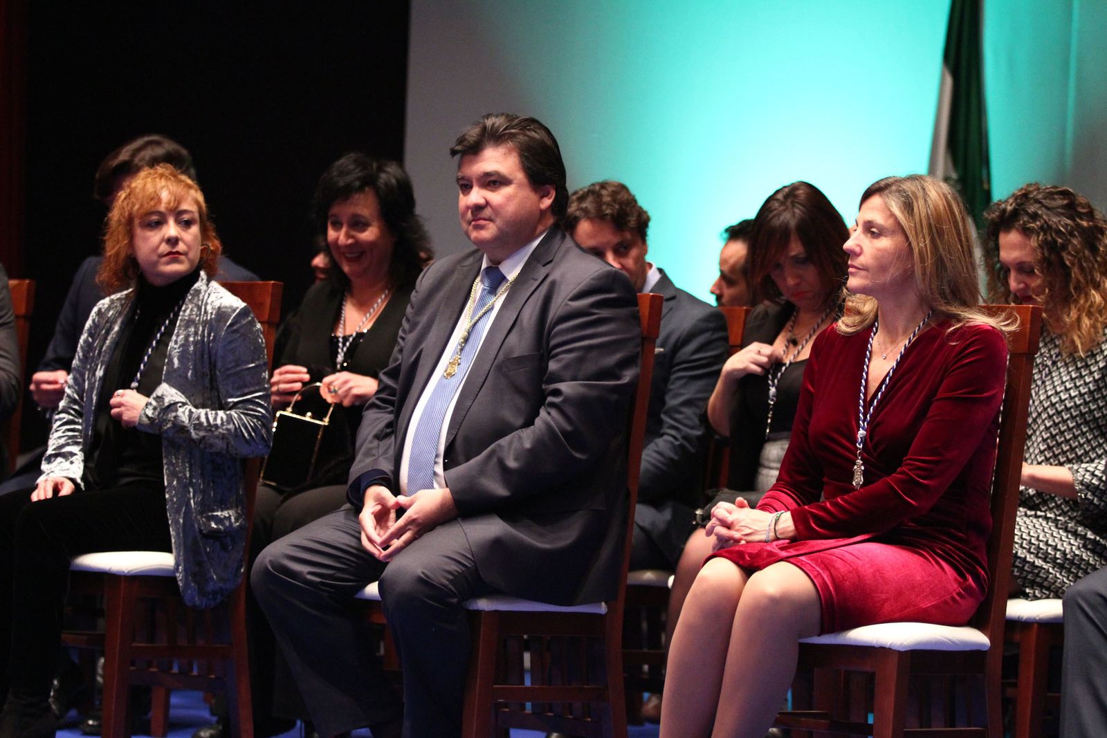 Imágenes de la entrega de las medallas de Huelva