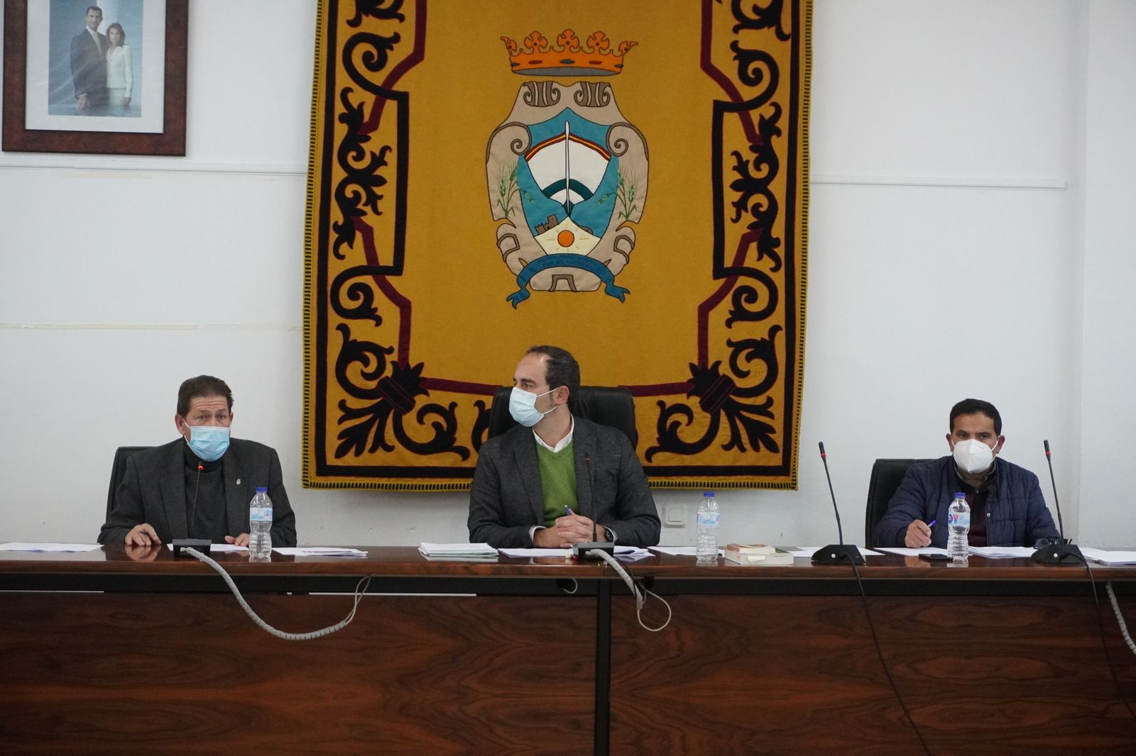 Imagen del Pleno extraordinario celebrado en Carboneras.